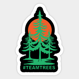 Team Trees Sticker